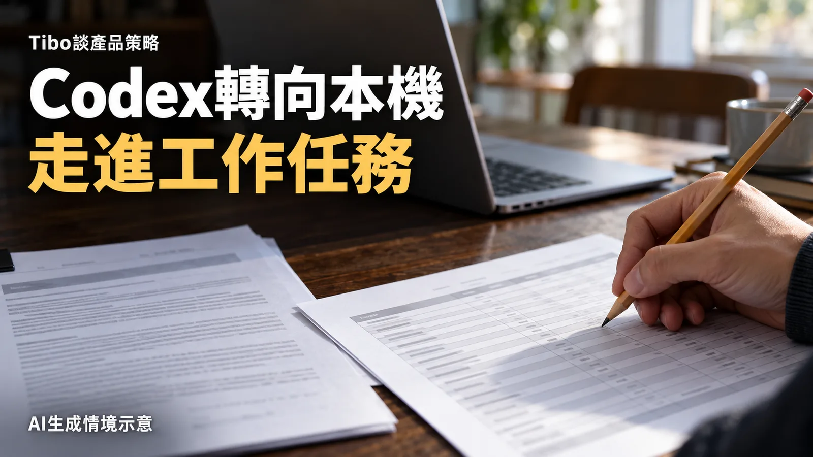 Codex為何轉向本機？Tibo談從寫程式走向工作任務