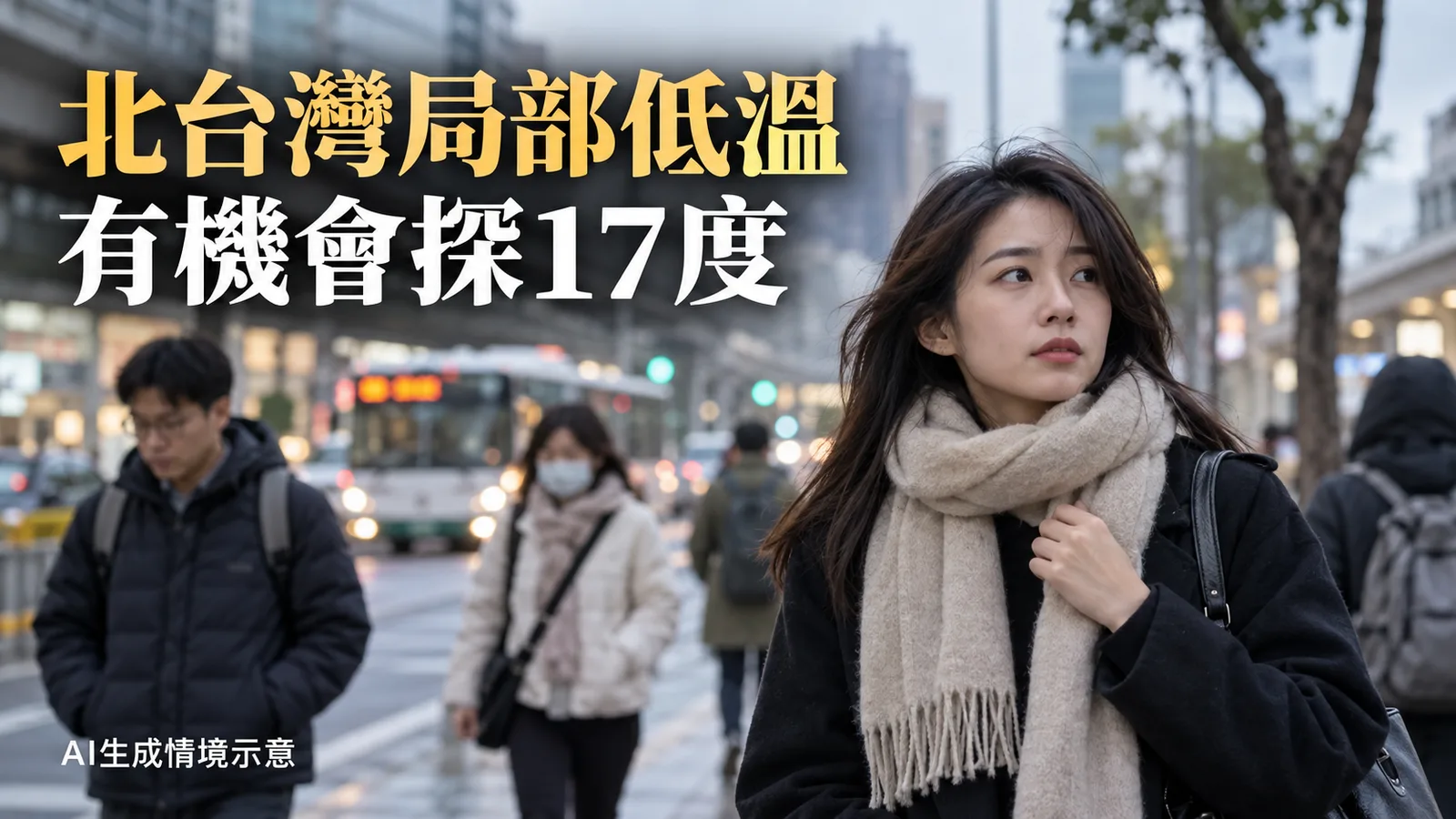 寒流要來了嗎？北台灣局部低溫恐探17度，東北季風下週再增強