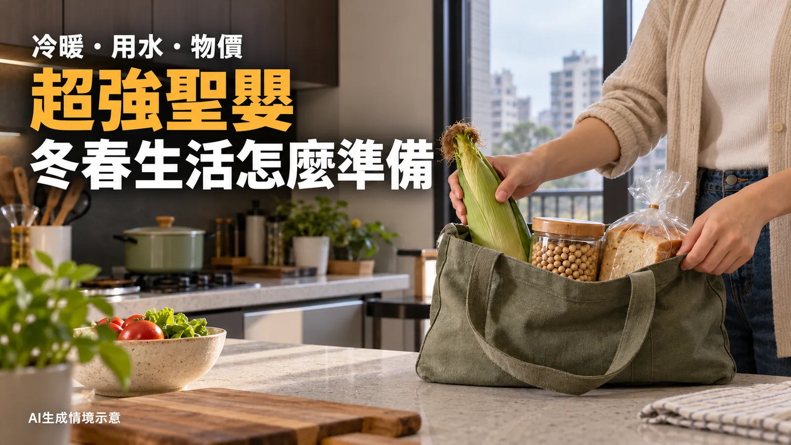 超強聖嬰冬季達峰，台灣冷暖、用水與物價要留意什麼