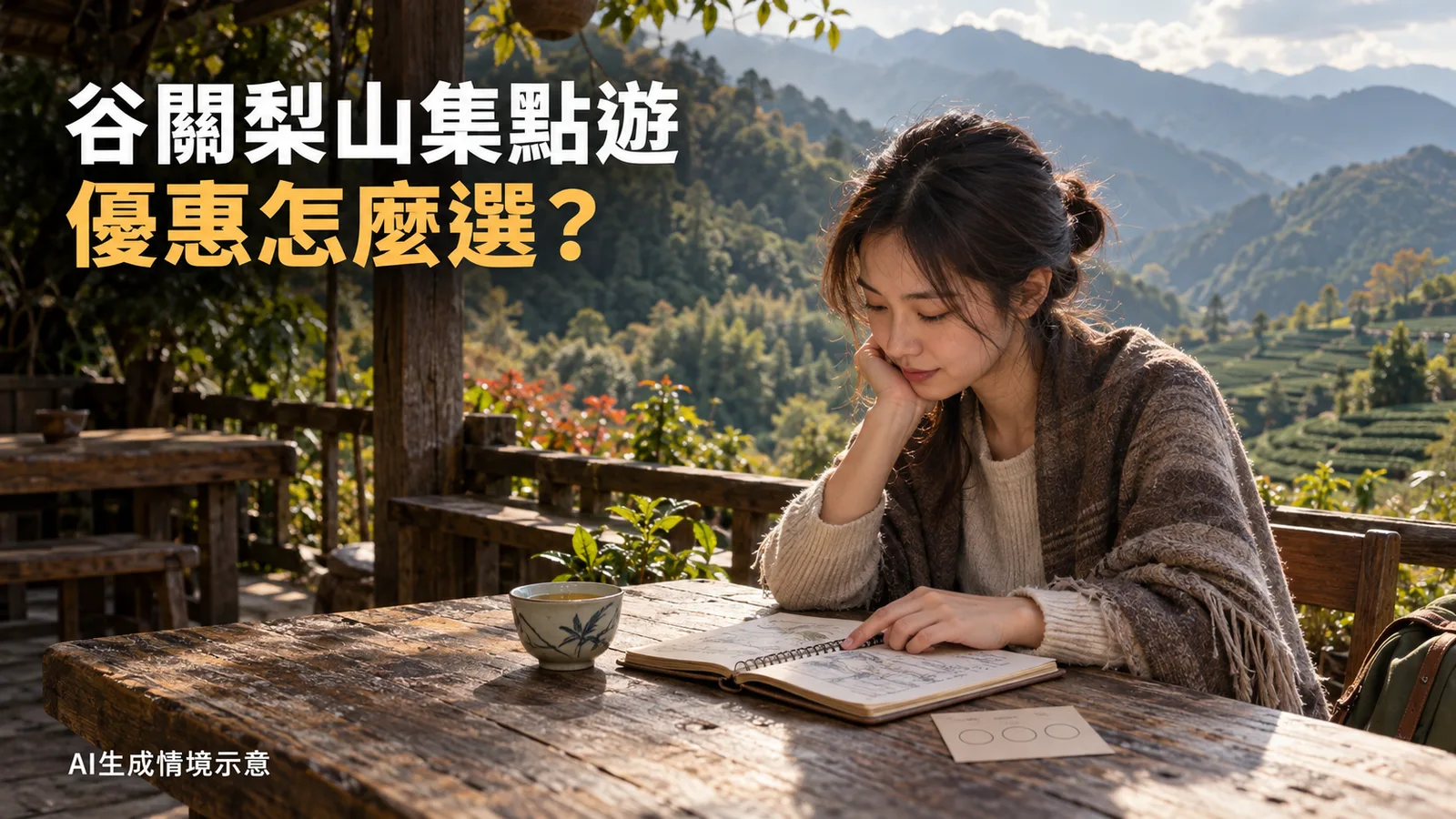 谷關梨山集點怎麼用？餐飲折抵、住宿優惠與搭車行程比較
