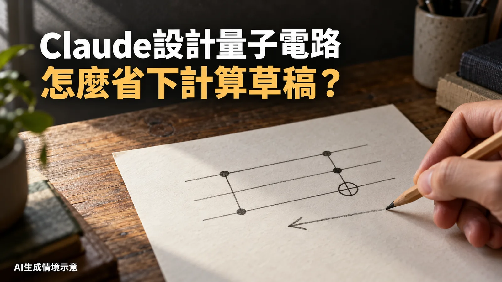 Claude提出新量子電路，如何省下計算過程的「草稿」？
