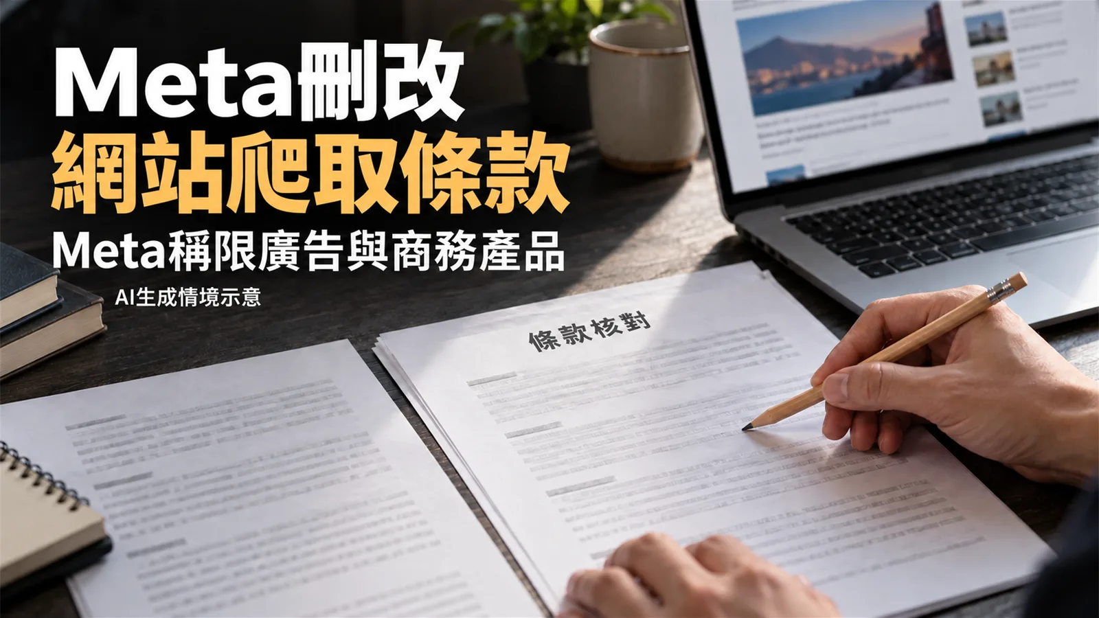 Meta刪改網站爬取條款，稱僅限廣告與商務產品