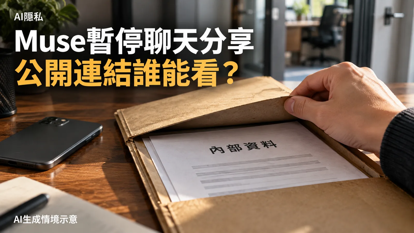 Meta暫停Muse聊天分享，公開連結為何會被陌生人找到？