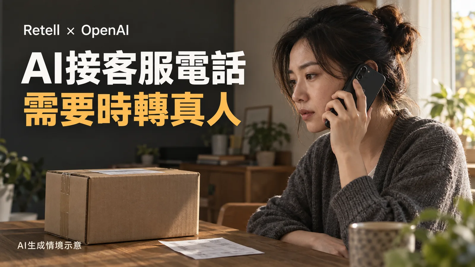 Retell用OpenAI模型接客服電話，公布月通話量破一億