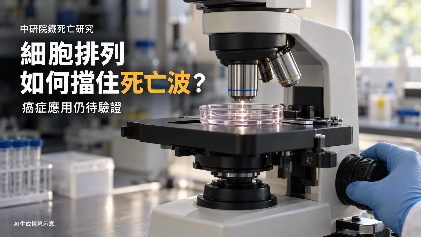 中研院揭細胞排列如何阻擋鐵死亡，癌症應用仍待驗證